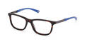 Skechers SE50067 Dark Havana / Matte Antiqued Gunmetal (052) Eyeglasses - Color Image
